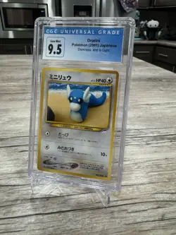 Dratini - Japanese Darkness, and to Light 2001 - Mint+ 9.5Clay Pokemon 147 Neo - Image 2