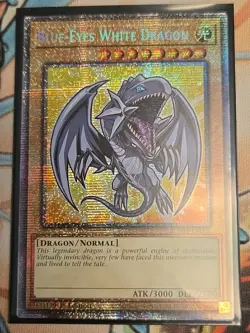 Yu-Gi-Oh Monster Mayhem Blue-Eyes White Dragon Starlight Rare BLMM-EN001 NM!!! - Image 1