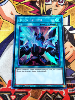 Quick Launch ra05-en062 (NEW) Collectors Rare Yu-Gi-Oh! - Image 1