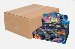 SEALED CASE! 4x Disney Lorcana: Whispers in the Well Booster Box - Image 1