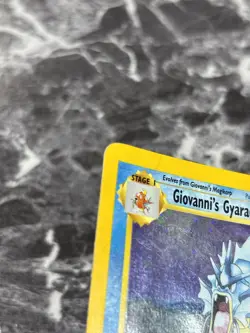 Giovanni's Gyarados Gym Challenge Holo Card #5/132 MP/HP Pokemon Card TCG - Image 4