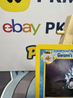 Pokemon TCG Giovanni's Gyarados Holo 5/132 Vintage Gym Challenge MP - Image 2