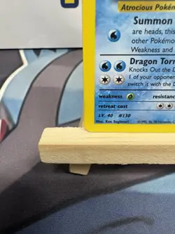 Pokemon TCG Giovanni's Gyarados Holo 5/132 Vintage Gym Challenge MP - Image 4
