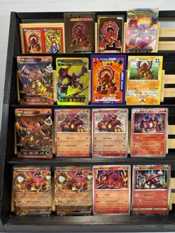 Pokemon Lot of Cards and Stickers Volcanion #721 Volcanion Only Lot of 16 - Image 1