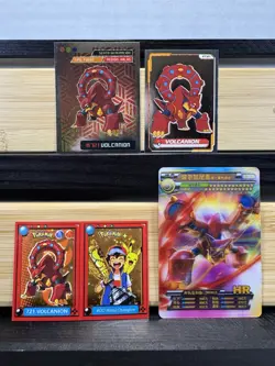 Pokemon Lot of Cards and Stickers Volcanion #721 Volcanion Only Lot of 16 - Image 2