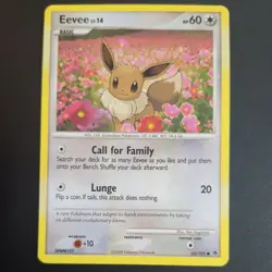 EEVEE 62/100 POKEMON CARD (MAJESTIC DAWN SET) - Image 2