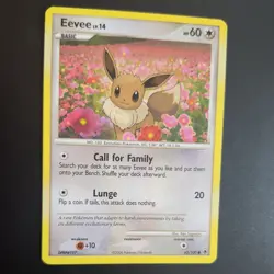 EEVEE 62/100 POKEMON CARD (MAJESTIC DAWN SET) - Image 3