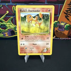 Pokemon Card - Blaine's Charmander Gym Challenge 60/132 Common - Image 1