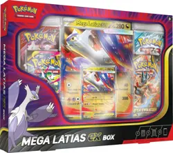 Pokemon TCG: Mega Latias ex Box (1 foil promo card, 1 oversize - Image 1