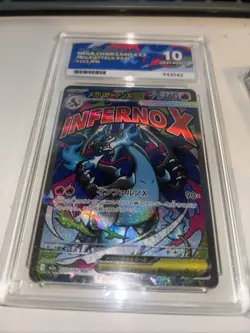 Pokemon TCG Mega Charizard x EX Mega Dream MA 223/193 ACE 10 Gem Mint - Image 1