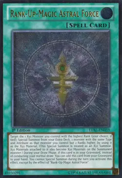 Yugioh! LP Rank-Up-Magic Astral Force - LVAL-EN059 - Ultimate Rare - 1st Edition - Image 1