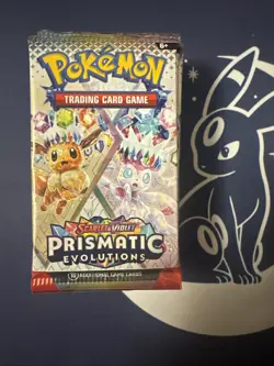 10x Pokemon Prismatic Evolutions Booster Packs Factory Sealed - Image 1