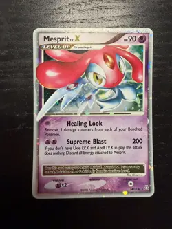 2008 Pokemon – Mesprit LV.X Diamond Pearl: Legends Awakened 143/146 - Image 1