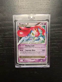 2008 Pokemon – Mesprit LV.X Diamond Pearl: Legends Awakened 143/146 - Image 2
