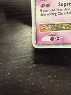 2008 Pokemon – Mesprit LV.X Diamond Pearl: Legends Awakened 143/146 - Image 4