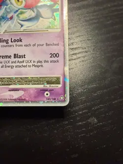 2008 Pokemon – Mesprit LV.X Diamond Pearl: Legends Awakened 143/146 - Image 5