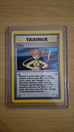 Pokemon TCG Gym Heroes Misty Holo 18/132 - Image 1