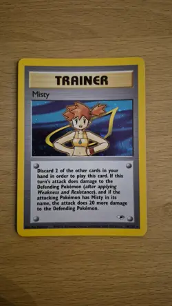 Pokemon TCG Gym Heroes Misty Holo 18/132 - Image 2