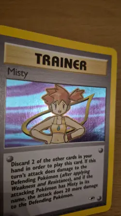 Pokemon TCG Gym Heroes Misty Holo 18/132 - Image 3