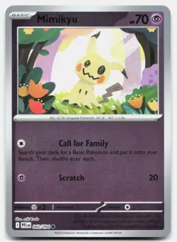 Mimikyu Reverse Holo 042/094 Common Phantasmal Flames Pokemon Near Mint - Image 1