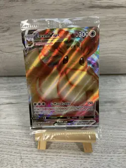 Pokemon TCG - Eevee VMAX SWSH087 Black Star Promo Holo Sealed - Image 1