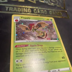 Pokemon TCG: Flapple Holo WITH SWIRL Promo - EB Games Exclusive 022/192 - Image 3