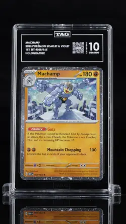 TAG 10 Machamp 068/165 Cosmos Holo 151 Sam's Club Exclusive Promo 2025 Pokemon - Image 1