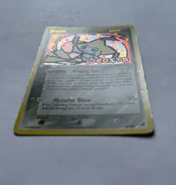 Pokemon Jirachi 9/107 EX Deoxys Stamped Reverse Holo Rare 2005 - Image 2
