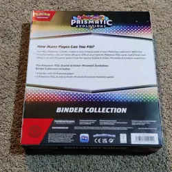 Pokemon Prismatic Evolutions Binder Collection Scarlet & Violet TCG Sealed New - Image 3