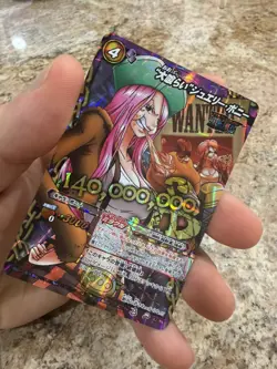 2012 ONE PIECE Miracle Battle OP-11 Jewelry Bonney WANTED POSTER RARE VINTAGE - Image 1