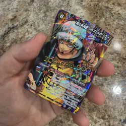 2012 ONE PIECE Miracle Battle OP-11 LAW WANTED POSTER PROMO RARE VINTAGE - Image 1