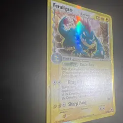 Feraligatr 2/101 EX Dragon Frontiers Holo Rare Vintage Pokemon Card - Image 2