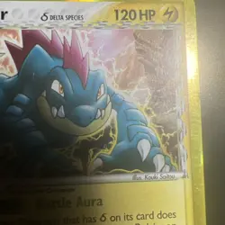 Feraligatr 2/101 EX Dragon Frontiers Holo Rare Vintage Pokemon Card - Image 3