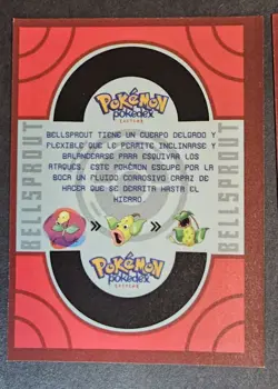BELLSPROUT - POKEMON TCG POKEDEX EDITION FOIL CARD - Image 2