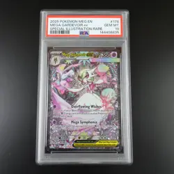 PSA 10 Mega Garevoir ex 178/132 Pokemon Mega Evolutions Graded Card - Image 1