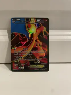 Charizard EX Full Art Ultra Rare Holo 100/106 Flashfire Pokemon TCG Card - Image 1