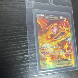 Pokemon Charizard EX XY121 XY Promo Full Art Holo EX Card Pokemon TCG - Image 3