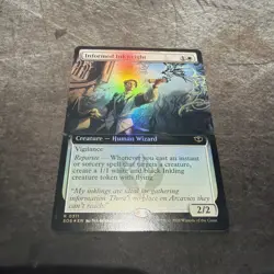 Informed Inkwright (Extended Art) (R) Foil #311 Secrets of Strixhaven MTG NM - Image 1