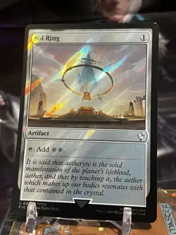 MTG | Sol Ring (0359) (⚡Surge Foil⚡) [FINAL FANTASY] - Image 1