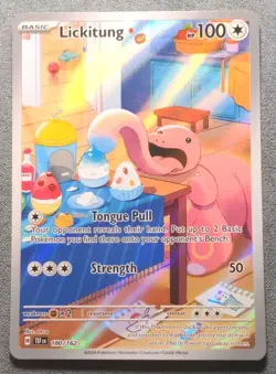 Pokemon English - Temporal Forces - Lickitung 180/162 - NM - Image 1