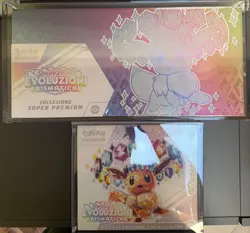 Pokemon Card Evo Prismatiche ETB + Super Premium Collection Ita SEALED - Image 2