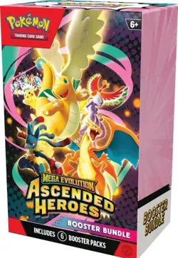 X10 Ascended Heroes Booster Bundle - Pokemon TCG - Mega Evolution ✅ pre -order - Image 1