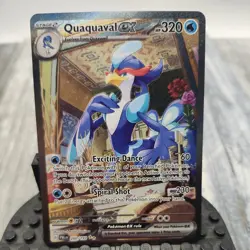 Quaquaval EX 260/193 Paldea Evolved Pokemon TCG Special Illustration Rare NM - Image 1