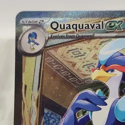 Quaquaval EX 260/193 Paldea Evolved Pokemon TCG Special Illustration Rare NM - Image 2
