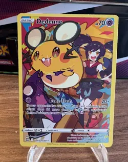 Pokemon TCG Dedenne TG07/TG30 SWSH Brilliant Stars Trainer Gallery - Image 1