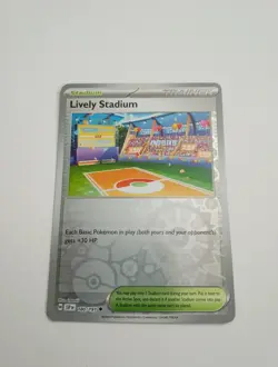 Pokemon - LIVELY STADIUM 180/191 - Reverse Holo - Surging Sparks - NM/M - Image 1