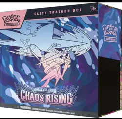 Sealed Chaos Rising Elite Trainer Box ME04 ETB PRESALE 5-22 Pokemon - Image 1