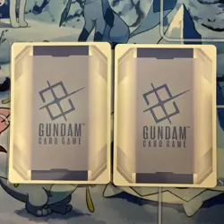 Gundam Card Game Wing Gundam Zero GD01 LR with Bonus Card Near - Image 2