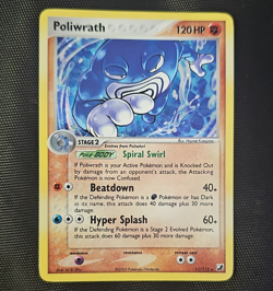 Pokemon TCG Poliwrath 11/115 EX Unseen Forces Holo Rare - Image 1