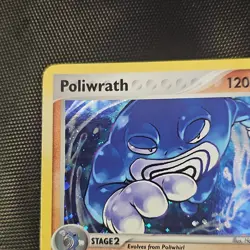 Pokemon TCG Poliwrath 11/115 EX Unseen Forces Holo Rare - Image 2